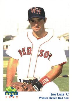 1992 Classic Best Winter Haven Red Sox #12 Joe Luis Front