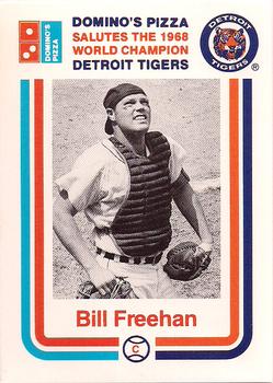 1988 Domino's Detroit Tigers #NNO Bill Freehan Front