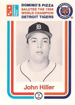 1988 Domino's Detroit Tigers #NNO John Hiller Front