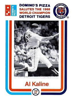 1988 Domino's Detroit Tigers #NNO Al Kaline Front