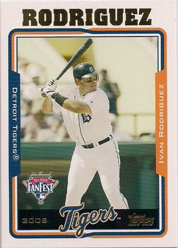 2005 Topps All-Star FanFest #1 Ivan Rodriguez Front