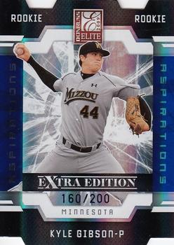 2009 Donruss Elite Extra Edition - Aspirations Die Cut #82 Kyle Gibson Front