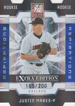 2009 Donruss Elite Extra Edition - Aspirations Die Cut #103 Justin Marks Front