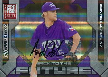 2009 Donruss Elite Extra Edition - Back to the Future Signatures #4 Andrew Cashner Front