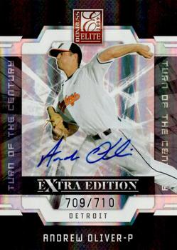 2009 Donruss Elite Extra Edition - Signature Turn of the Century #42 Andrew Oliver Front