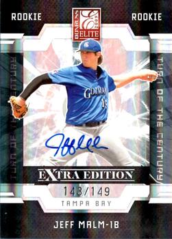 2009 Donruss Elite Extra Edition - Signature Turn of the Century #96 Jeff Malm Front