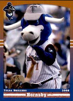 2008 Grandstand Tulsa Drillers #30 Hornsby Front