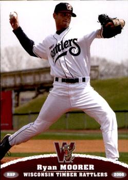 2008 Grandstand Wisconsin Timber Rattlers #NNO Ryan Moorer Front