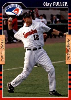 2011 Grandstand Arkansas Travelers #NNO Clay Fuller Front