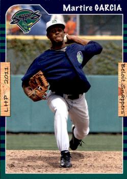 2011 Grandstand Beloit Snappers #NNO Martire Garcia Front