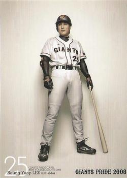 2008 BBM Yomiuri Giants #G100 Seung-Yuop Lee Front