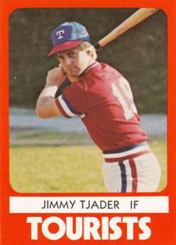1980 TCMA Asheville Tourists #11 Jimmy Tjader Front