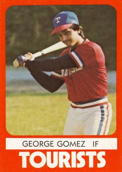 1980 TCMA Asheville Tourists #3 George Gomez Front