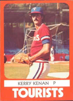 1980 TCMA Asheville Tourists #15 Kerry Keenan Front