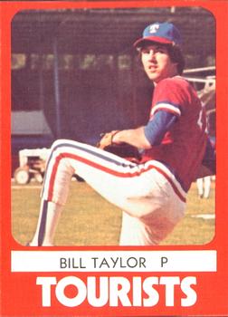 1980 TCMA Asheville Tourists #18 Billy Taylor Front