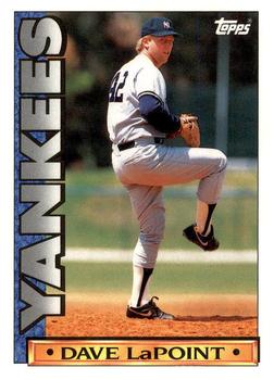 1990 Topps TV New York Yankees #11 Dave LaPoint Front