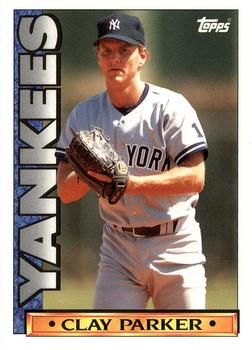 1990 Topps TV New York Yankees #15 Clay Parker Front