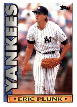 1990 Topps TV New York Yankees #17 Eric Plunk Front