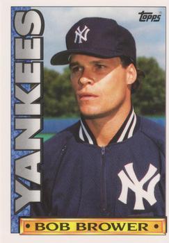 1990 Topps TV New York Yankees #37 Bob Brower Front