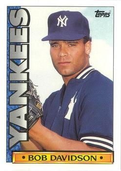 1990 Topps TV New York Yankees #39 Bobby Davidson Front