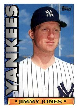 1990 Topps TV New York Yankees #48 Jimmy Jones Front