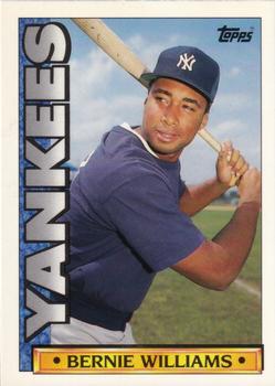 1990 Topps TV New York Yankees #66 Bernie Williams Front