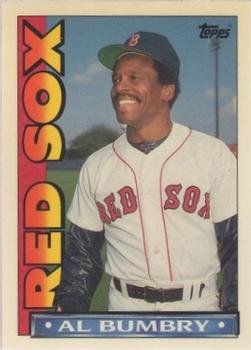 1990 Topps TV Boston Red Sox #3 Al Bumbry Front