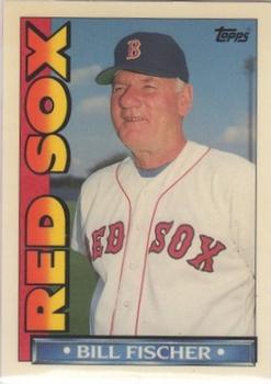 1990 Topps TV Boston Red Sox #4 Bill Fischer Front