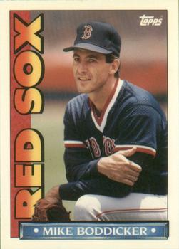 1990 Topps TV Boston Red Sox #7 Mike Boddicker Front