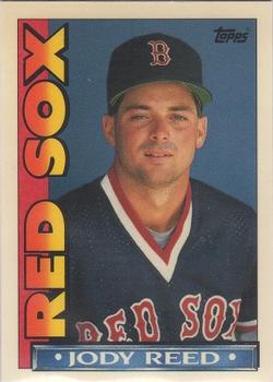 1990 Topps TV Boston Red Sox #25 Jody Reed Front