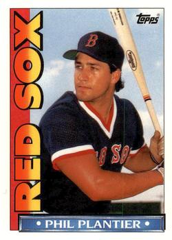 1990 Topps TV Boston Red Sox #57 Phil Plantier Front