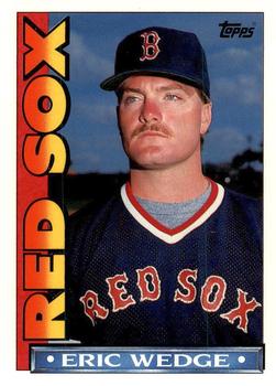 1990 Topps TV Boston Red Sox #66 Eric Wedge Front