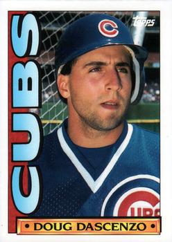 1990 Topps TV Chicago Cubs #30 Doug Dascenzo Front