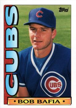 1990 Topps TV Chicago Cubs #37 Bob Bafia Front