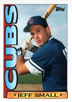 1990 Topps TV Chicago Cubs #59 Jeff Small Front