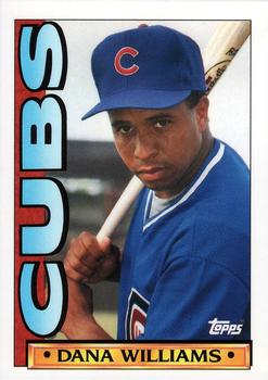 1990 Topps TV Chicago Cubs #64 Dana Williams Front