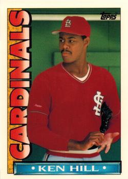 1990 Topps TV St. Louis Cardinals #13 Ken Hill Front