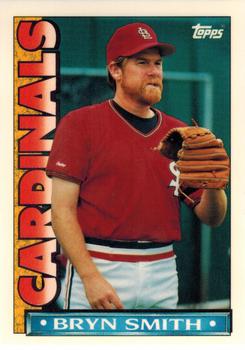 1990 Topps TV St. Louis Cardinals #18 Bryn Smith Front