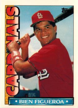 1990 Topps TV St. Louis Cardinals #47 Bien Figueroa Front