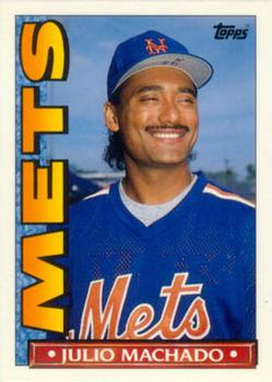 1990 Topps TV New York Mets #14 Julio Machado Front