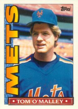1990 Topps TV New York Mets #28 Tom O'Malley Front
