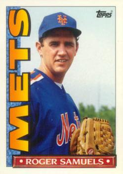 1990 Topps TV New York Mets #57 Roger Samuels Front