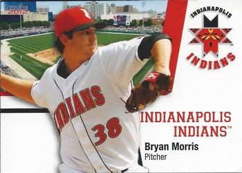 2012 Choice Indianapolis Indians #20 Bryan Morris Front