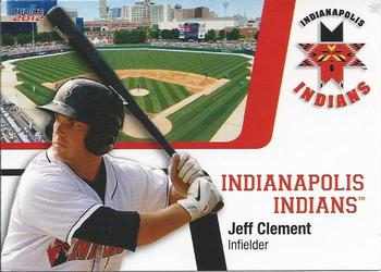 2012 Choice Indianapolis Indians #3 Jeff Clement Front