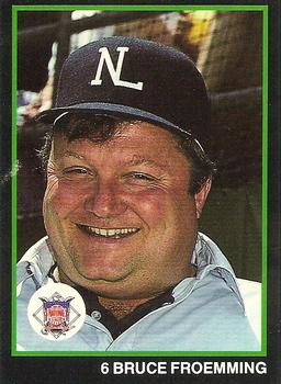 1988 T&M Sports Umpires #11 Bruce Froemming Front