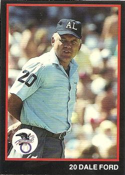 1988 T&M Sports Umpires #23 Dale Ford Front