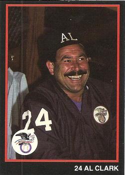 1988 T&M Sports Umpires #24 Al Clark Front