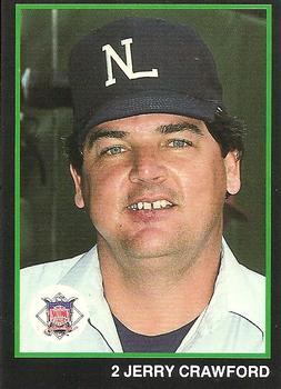 1988 T&M Sports Umpires #28 Jerry Crawford Front