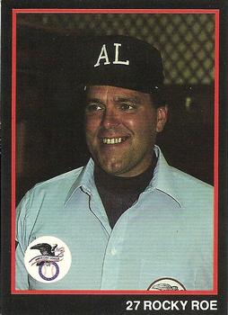 1988 T&M Sports Umpires #42 Rocky Roe Front