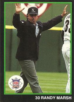 1988 T&M Sports Umpires #43 Randy Marsh Front